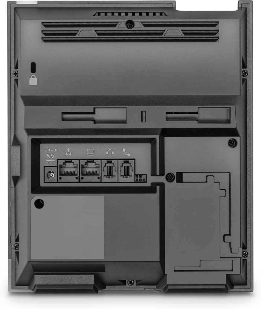 Poly CCX 400 Teléfono multimedia de escritorio (Polycom) - con auricular - SIP abierto - Alimentación a través de Ethernet (POE)