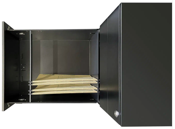 Cajonera Metal 3 Cajones Negro