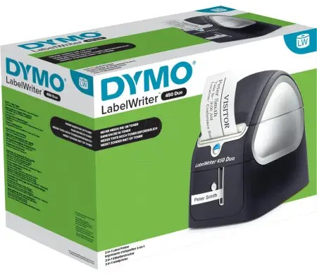 Impresora Rotuladora y etiquetadora DYMO 450 DUO