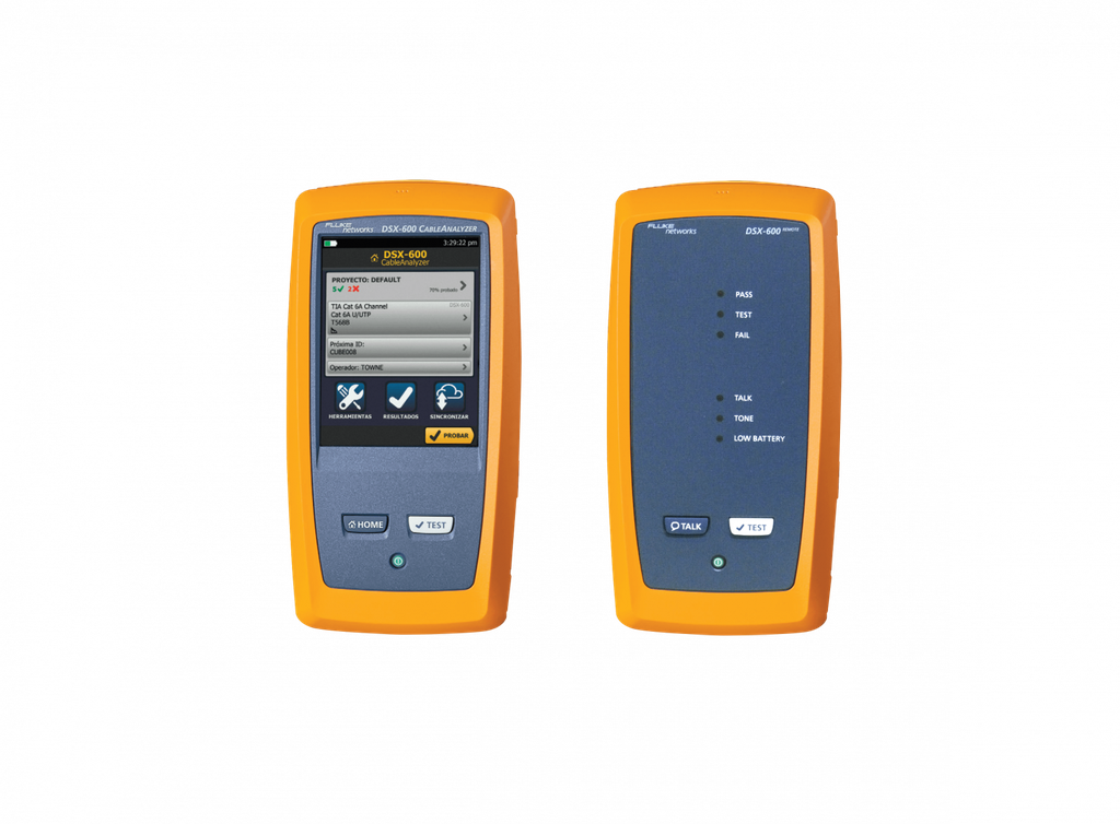 Equipo Modelo DSX-602 INT, Marca Fluke Networks