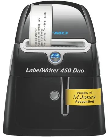 Impresora Rotuladora y etiquetadora DYMO 450 DUO