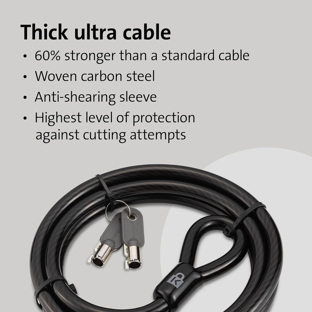 Kensington SafeDome - Candado de cable para iMac de 24 pulgadas, color plateado