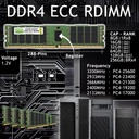 Memoria registrada por NEMIX RAM HMA82GR7CJR4N-WM Hynix Reemplazo 16GB DDR4-2933 PC4-23400 ECC