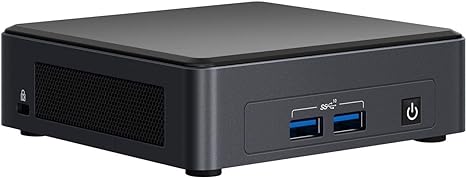 Intel NUC 11 Pro NUC11TNKv5 Home & Business Mini PC Mini escritorio de 11ª generación. Procesador Intel Core i5-1145G7 con tecnología vPro 16GB RAM y 1TB SSD, Windows 11 Pro, compatible con pantalla