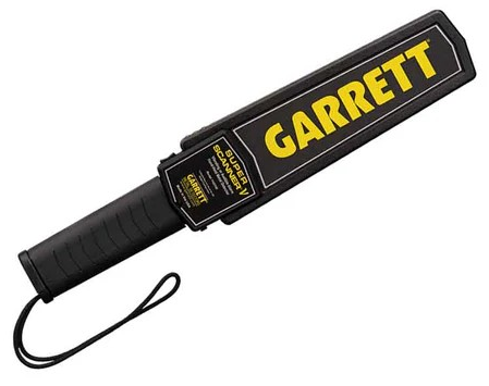Detector de Seguridad Garrett Super Scanner V 