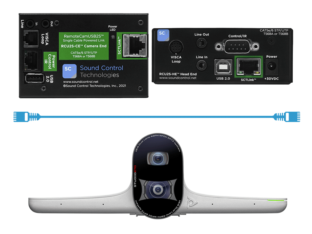 Tecnologías de control de sonido RCU2S-E70 para el Poly Studio E70 (Tiempo de entrega 15 semanas)