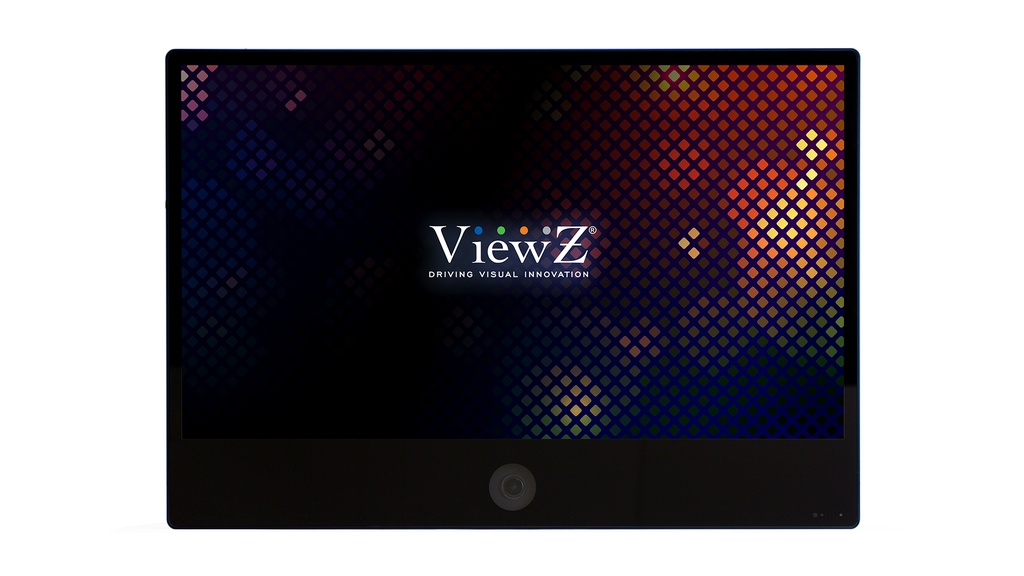Monitor de vista pública IP negro de 43"