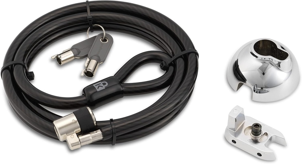 Kensington SafeDome - Candado de cable para iMac de 24 pulgadas, color plateado