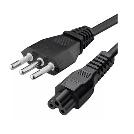 Cable de Poder PCTRONIX DE 1.2 Metros (TRÉBOL, CONECTOR ITALIANO)