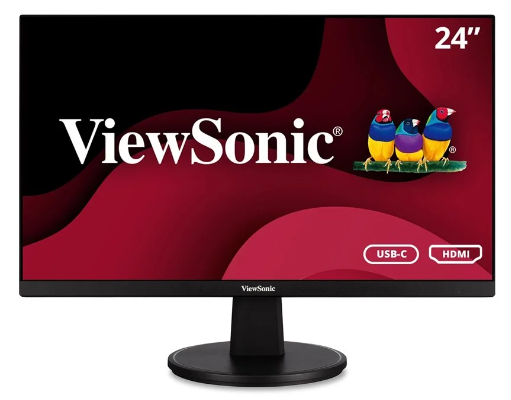 [VA2447-MHU] Monitor viewsonic 24" 1080p 75Hz con FreeSync, USB-C y HDMI VA2447-MHU
