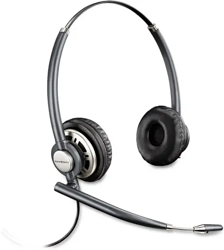 [78714-101] Plantronics EncorePro HW720 Auriculares USB con cable con cancelación de ruido color negro